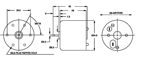 JC-35L Series DC Motor