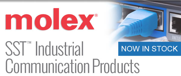 Molex Industrial PC Network Interface Cards and PAC / PLC Communication Modules