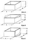 Potting Boxes Drawing